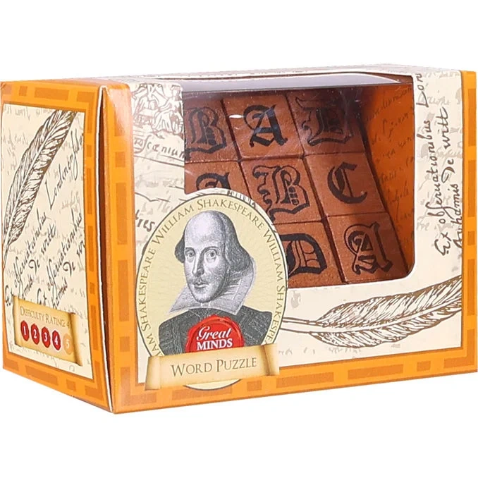 Word Puzzle Great Minds Shakespeare