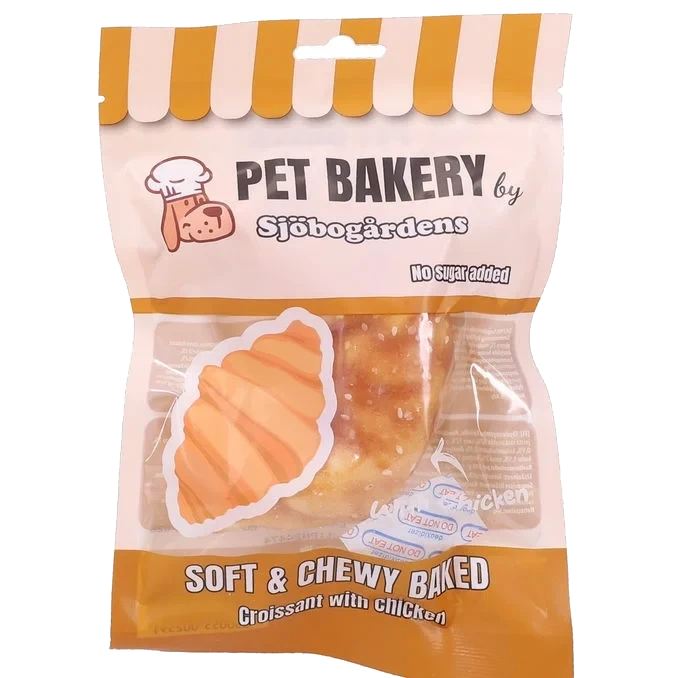 Hundgodis Croissant Kyckling