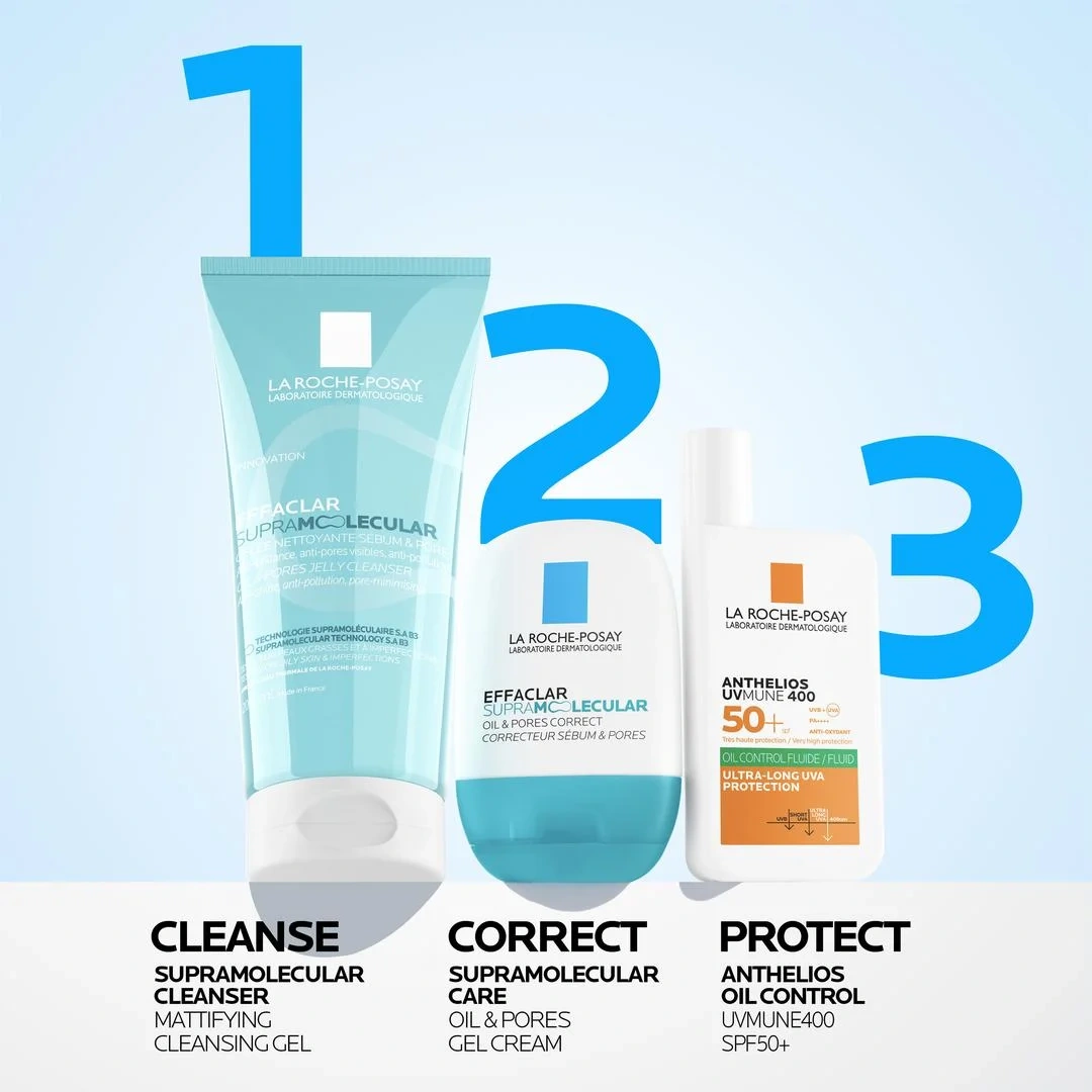 La Roche-Posay Supramolecular Oil & Pores Rensegel, 200 ml
