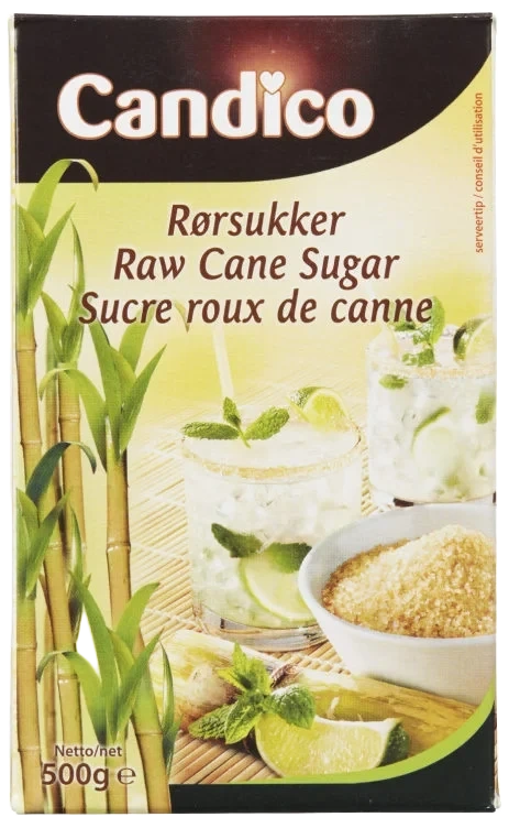 Demarara Rørsukker 500g Candico