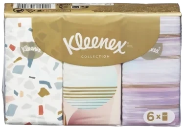 Kleenex Lommetørkle Collection 6pk