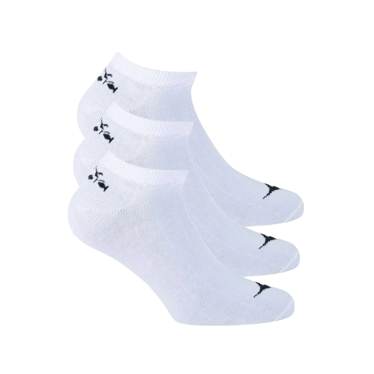 Ankelsokker 3pk hvit (35-38)