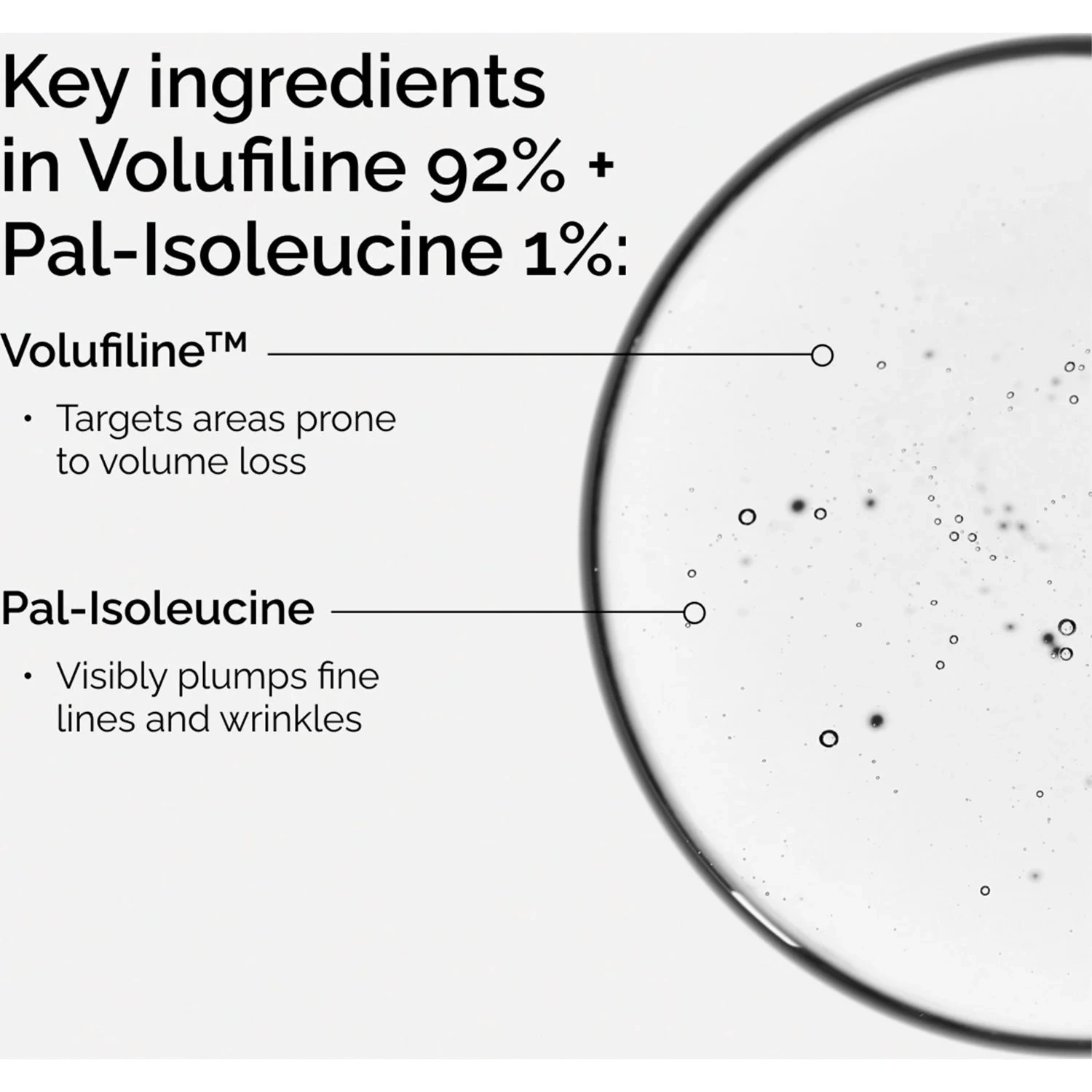 The Ordinary Volufiline* 92% + Pal-Isoleucine 1%