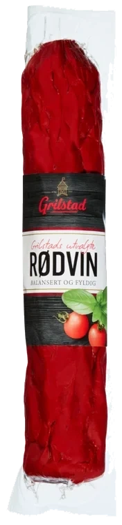 RØDVINSPØLSE 260 g grilstad
