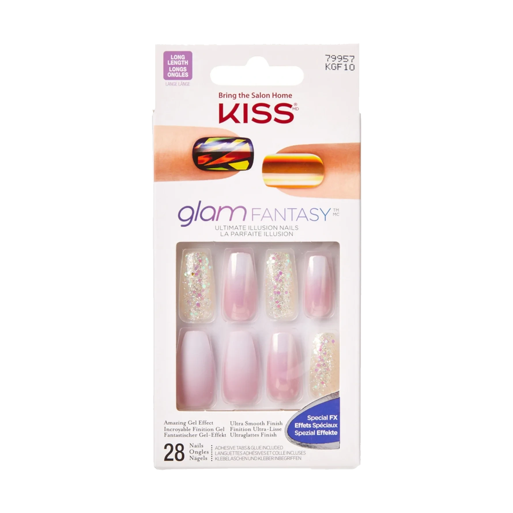 Kiss Glam Fantasy Nails Play Favorites
