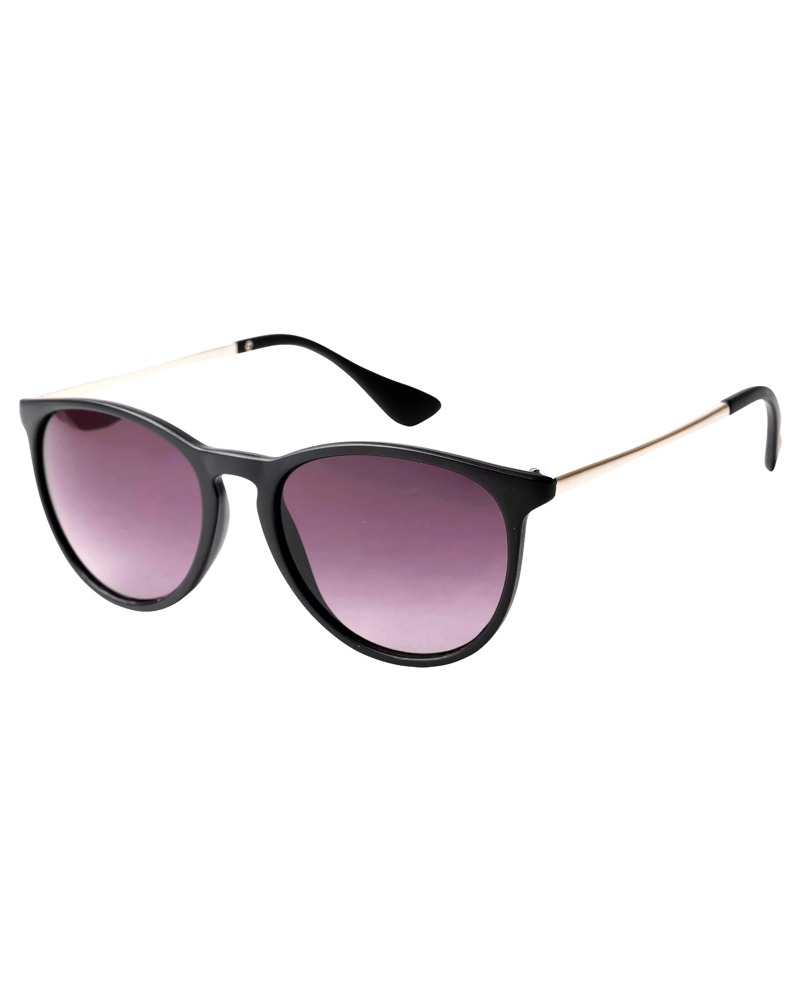 Waye solbrille 040 svart/smoke 1 stk