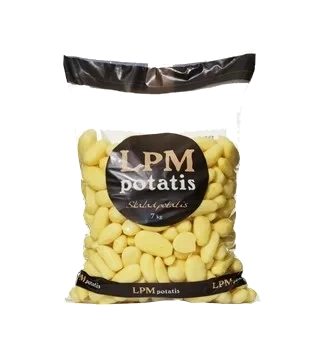 Skalad Mandelpotatis. Ovaccad