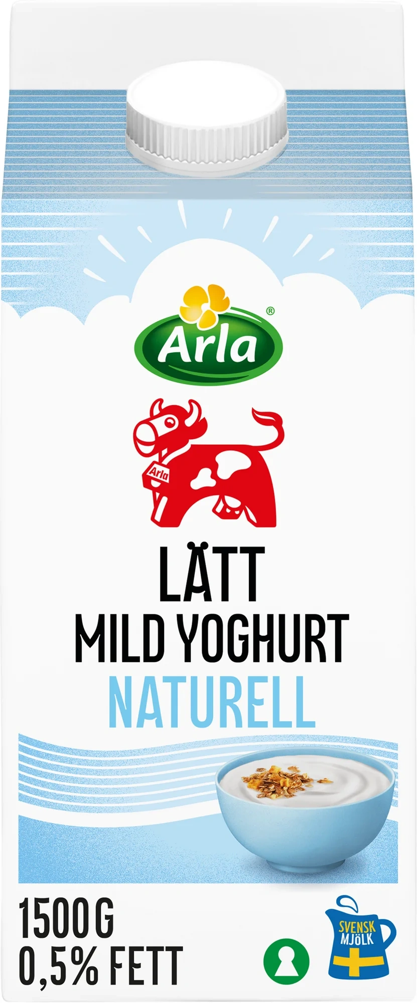 Mild yoghurt lätt naturell 0.5%