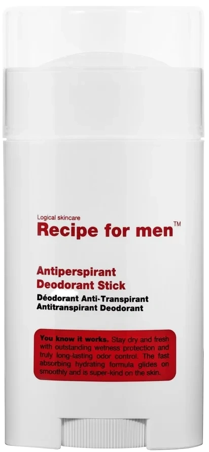 Recipe For Men Antiperspirant Deodorant Stick 50 ml