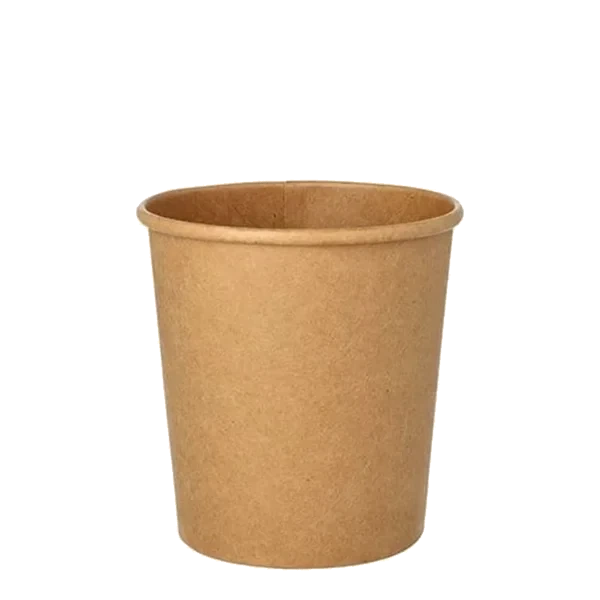 Papstar Suppebeger Brun 470ml 25stk 20pk