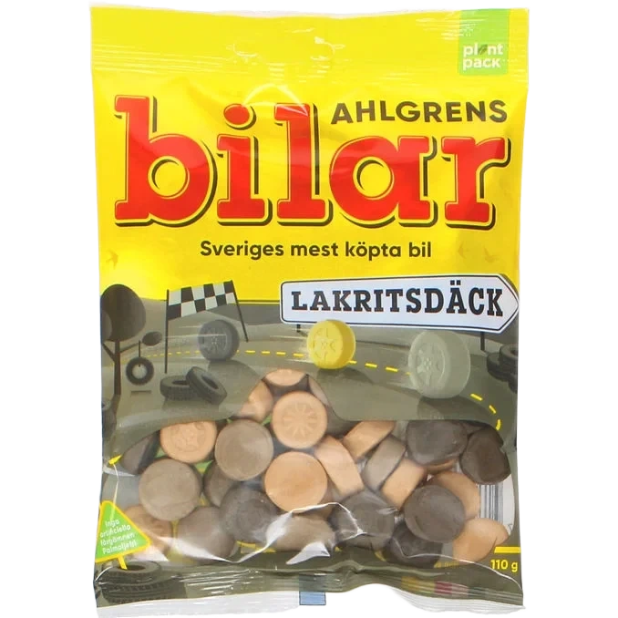 Bilar Lakritsdäck