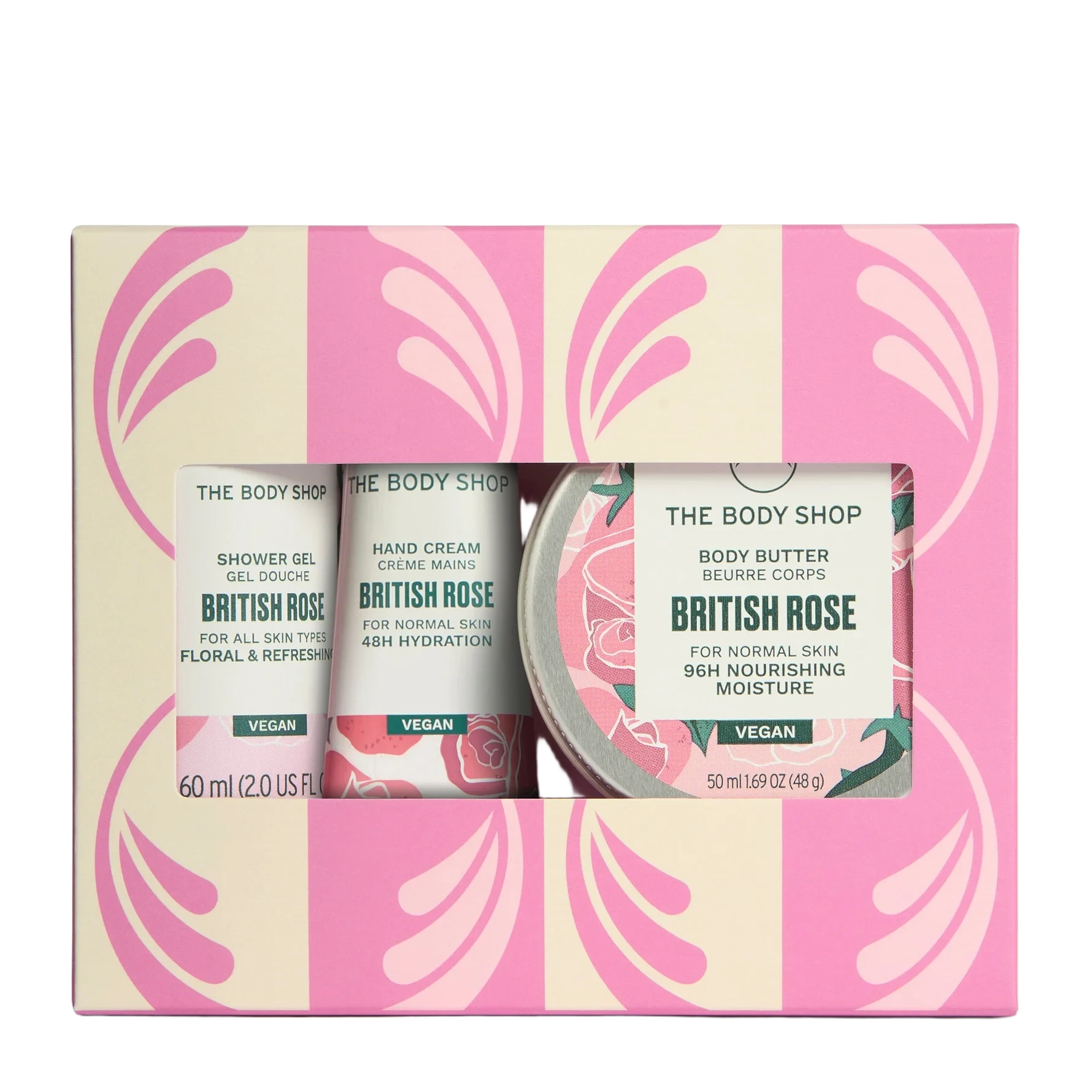 THE BODY SHOP British Rose Mini 140 ml