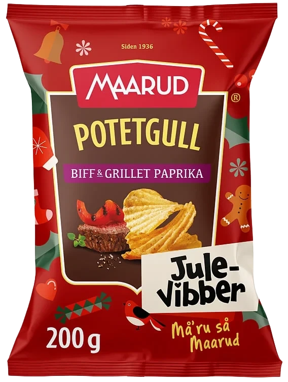 Julevibber Biff&Grillet Paprika 200g Maarud