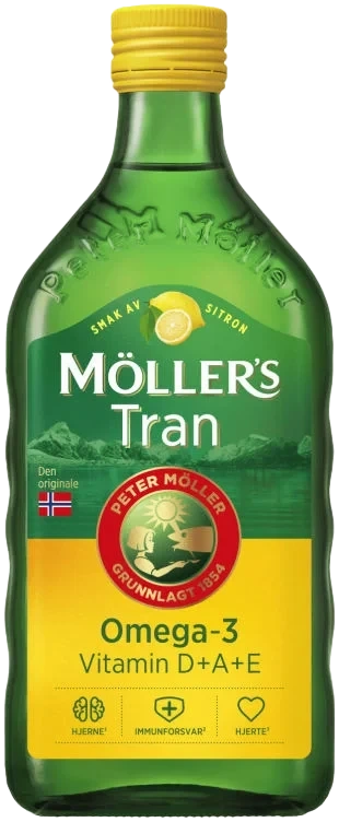 Möllers Tran 500ml Sitron