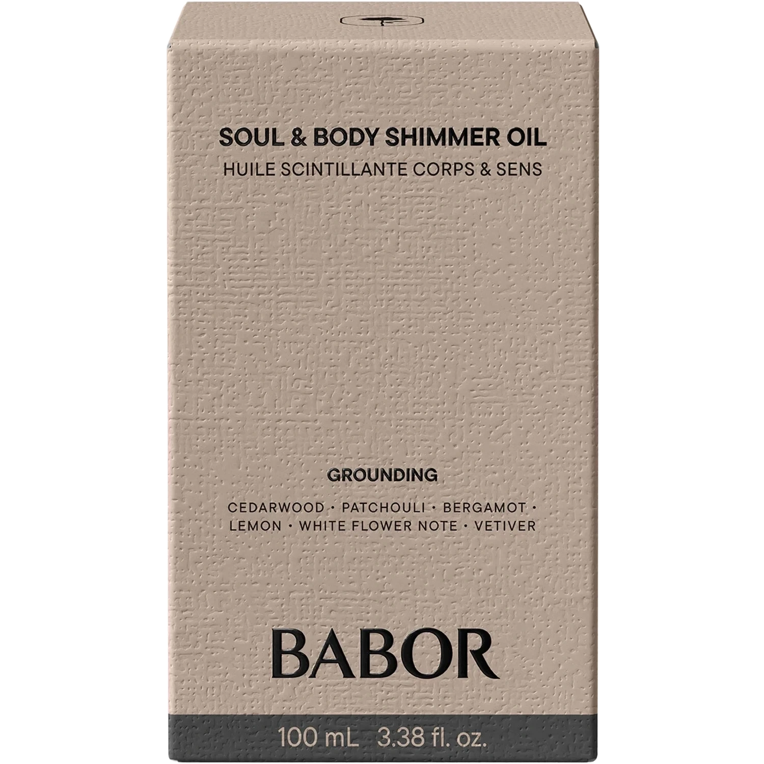 BABOR SOUL & BODY Shimmer Oil Grounding, 100 ml