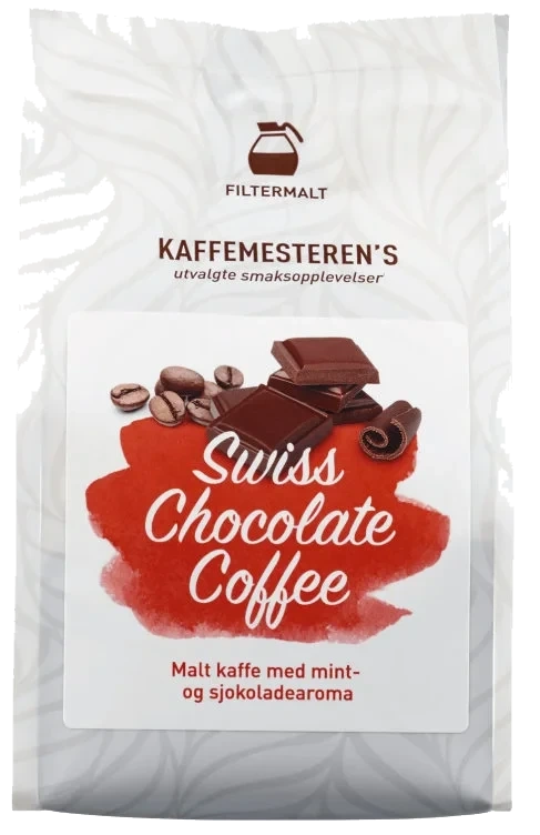 Kaffemesteren's Swiss Chocolate Coffee 200g