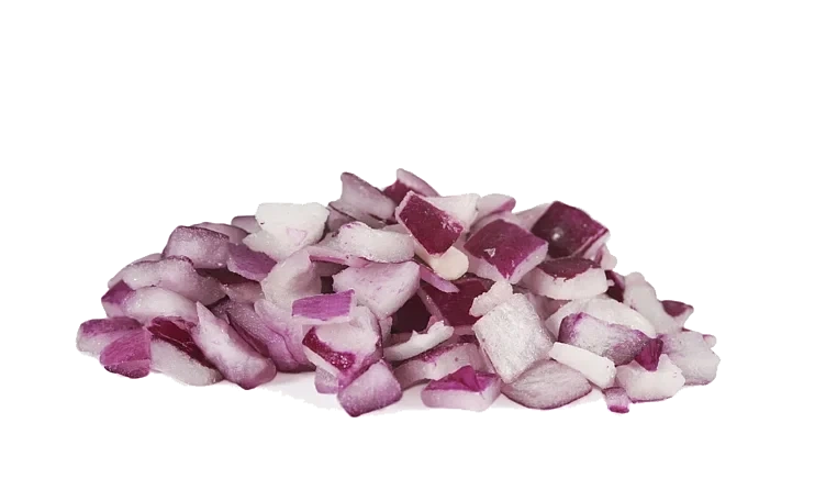 Rødløk ternet   2,5kg