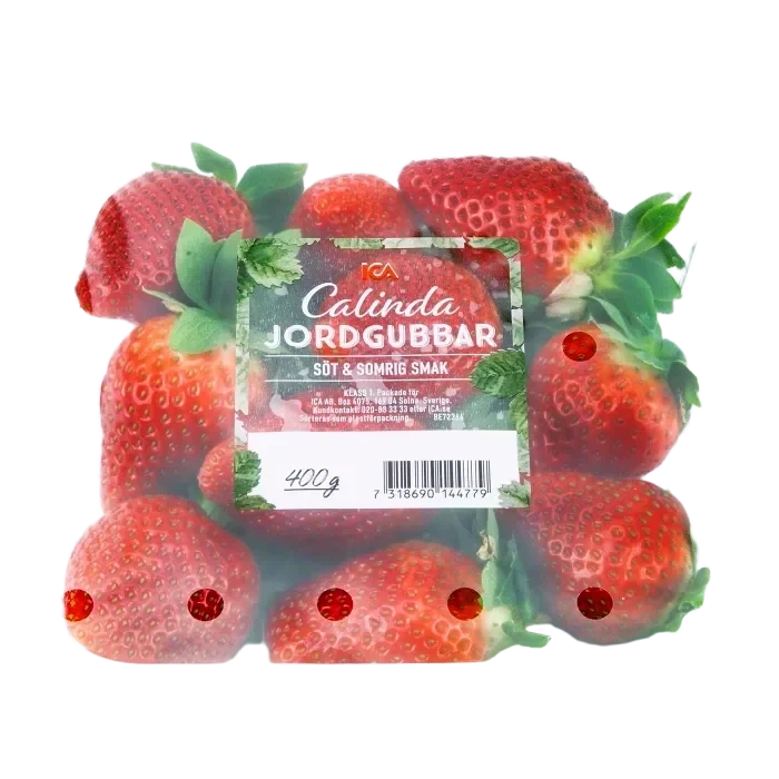Jordgubbar Calinda 400g ICA Klass 1