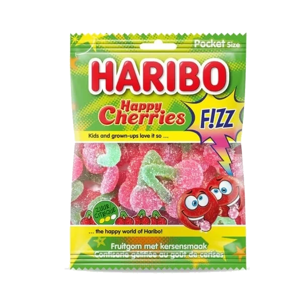 Haribo Happy Cherries Fizz 70 g