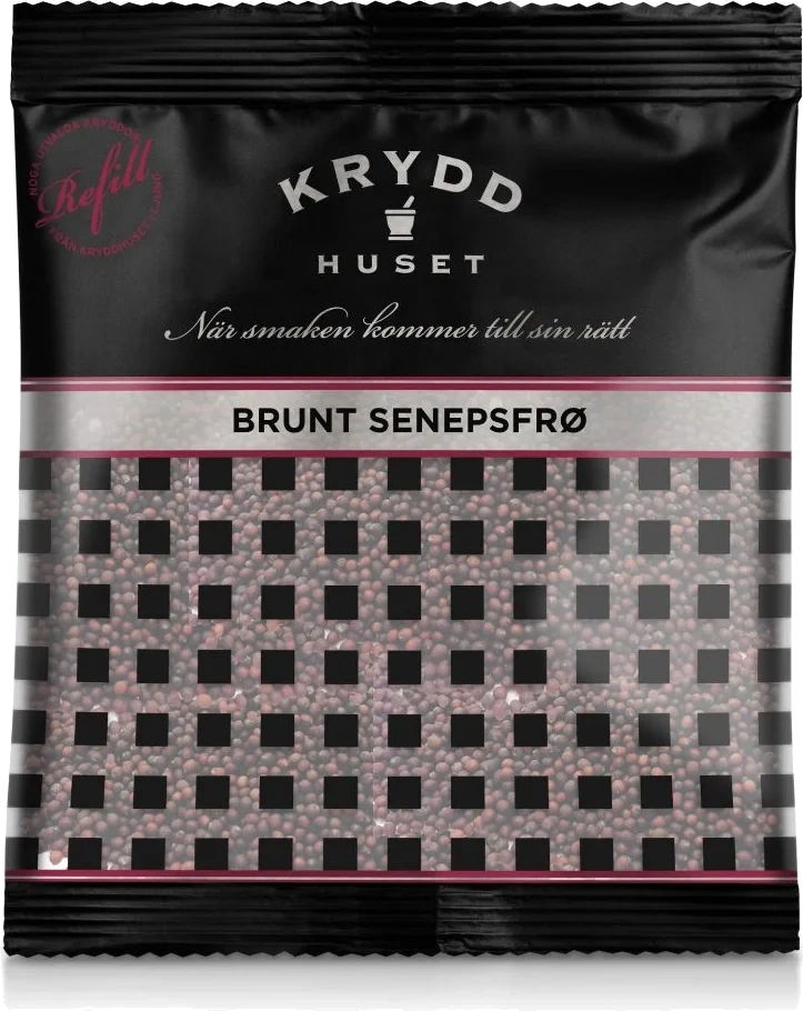 Kryddhuset Sennepsfrø Brun 125g
