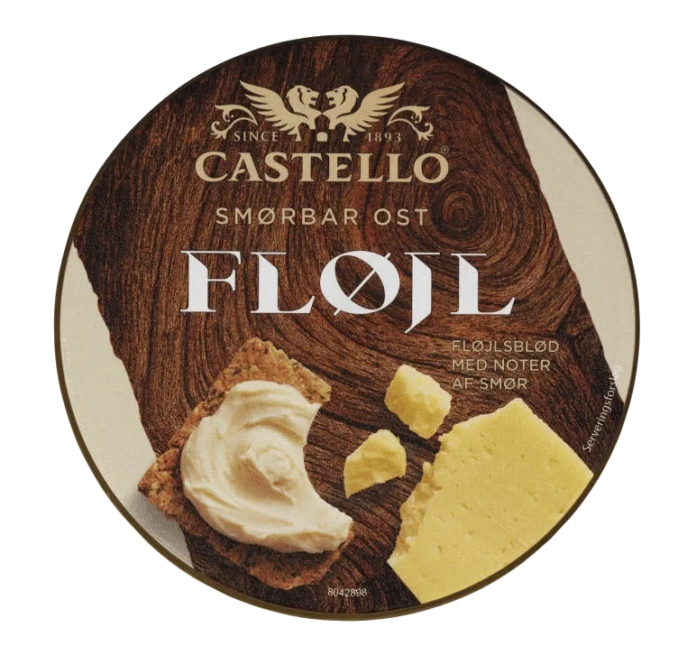 Fløjl Ost 170g Castello