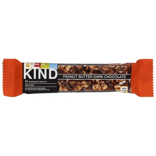Glutenfri Bar Jordnötssmör & mörk choklad