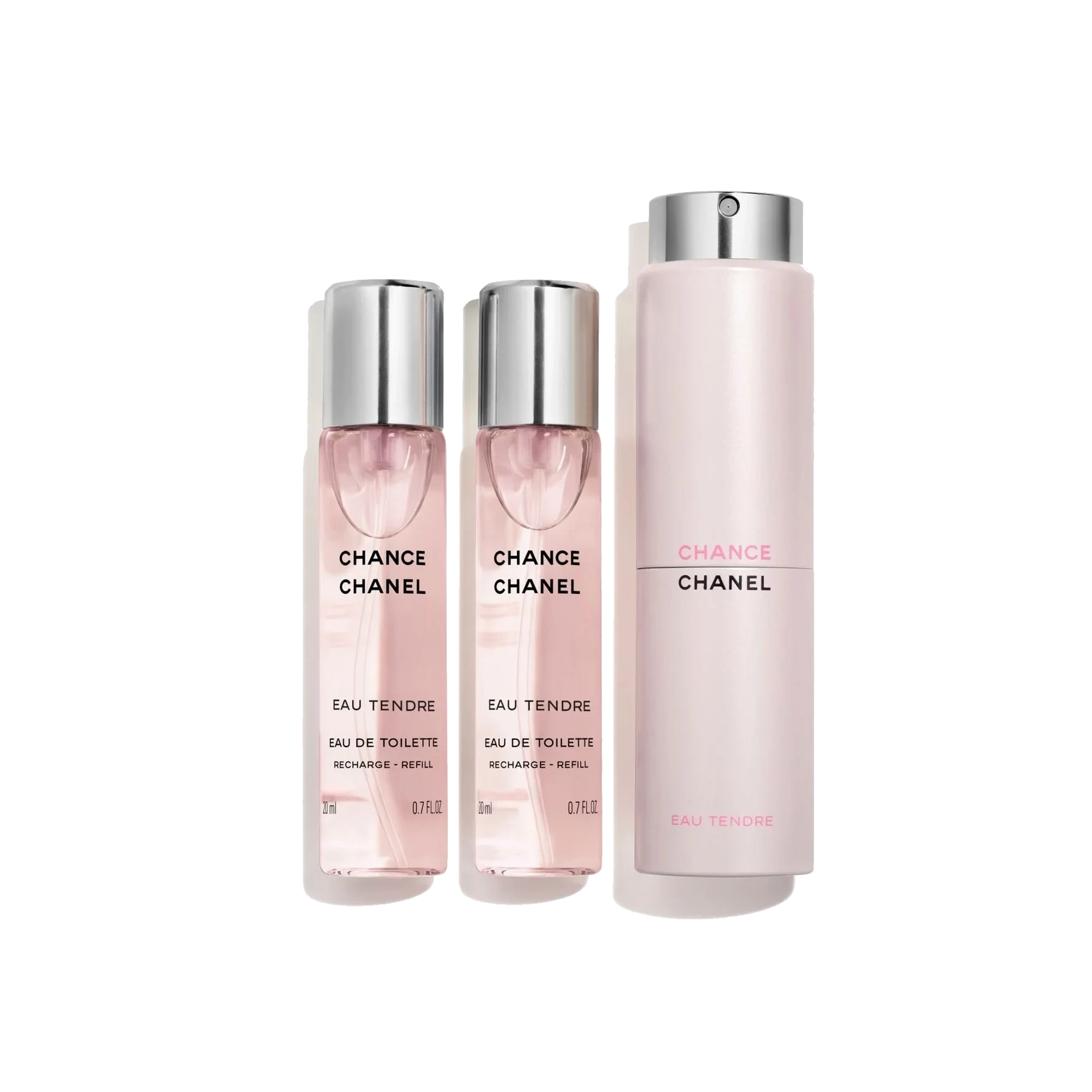 CHANEL EDT TWIST AND SPRAY 3 x 20 ml