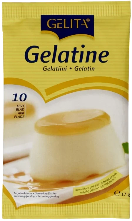 Gelita gelatineplater 17g