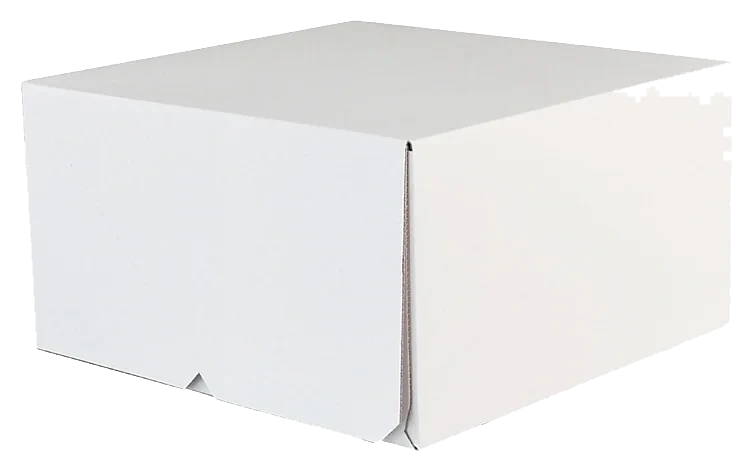 Kakeeske hvit 260x260x180mm   20stk