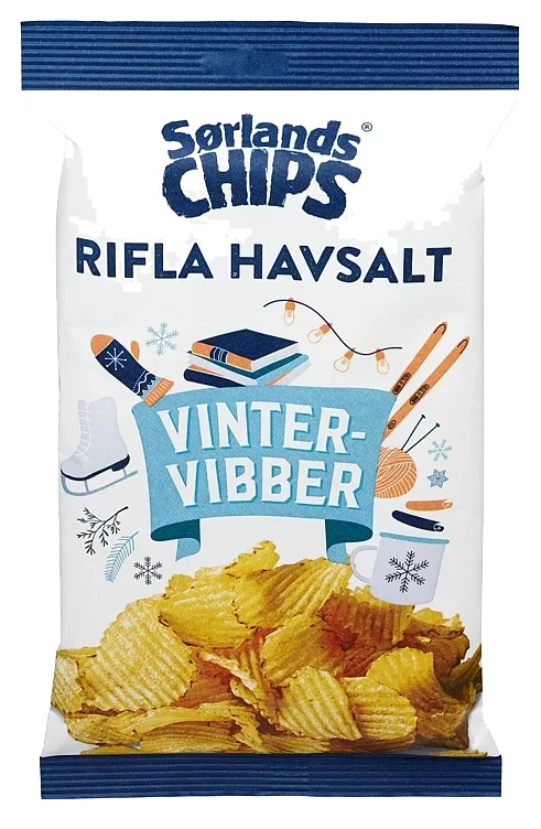 Sørlandschips Vintervibber Havsalt 100g