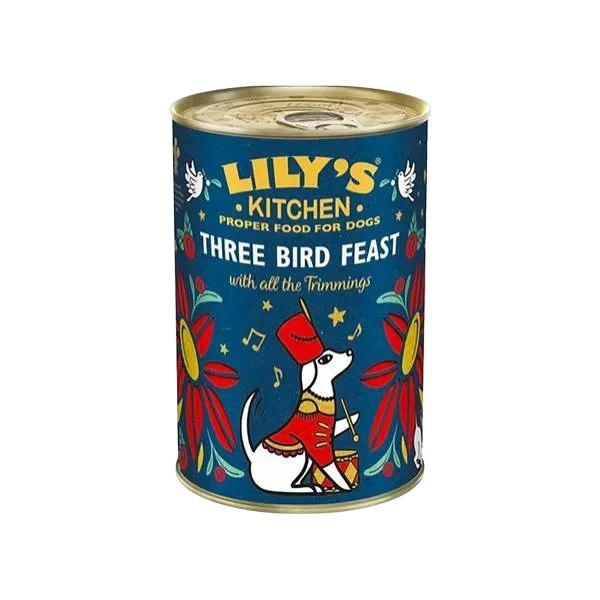 Hundemat - Three Bird Feast