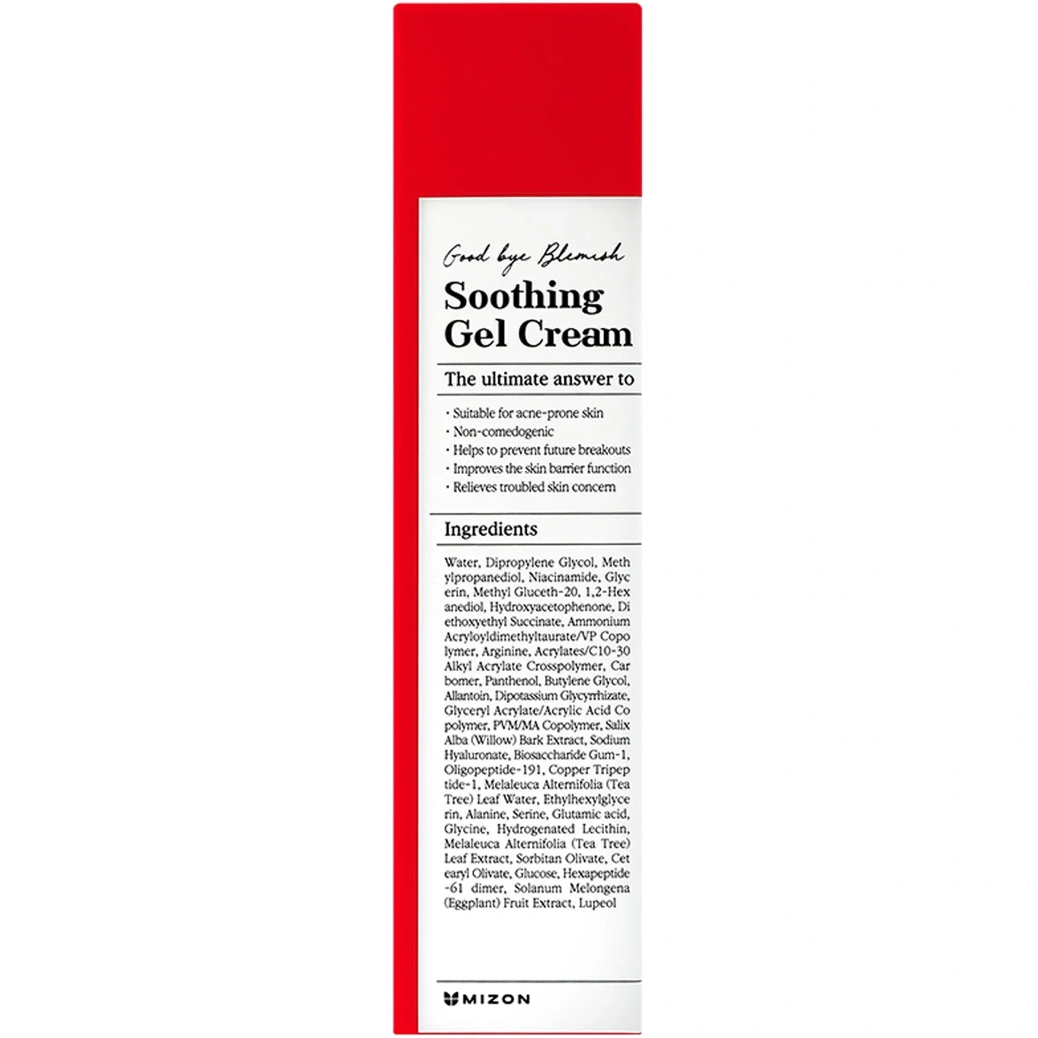 Mizon Good Bye Blemish Soothing Gel Cream