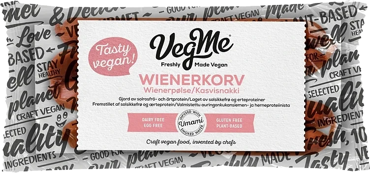 Wienerpølser 220g Vegme