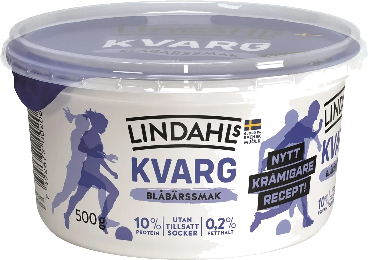 Kvarg blåbärsmak