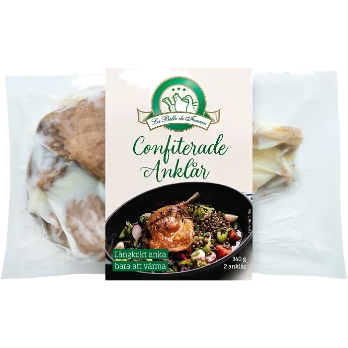 Anklår Färska Confiterade 2-p 340g La belle de France