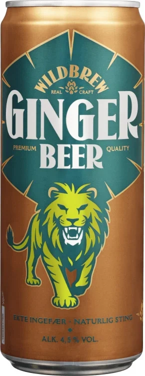 Wildbrew Ginger Beer 0,33l boks
