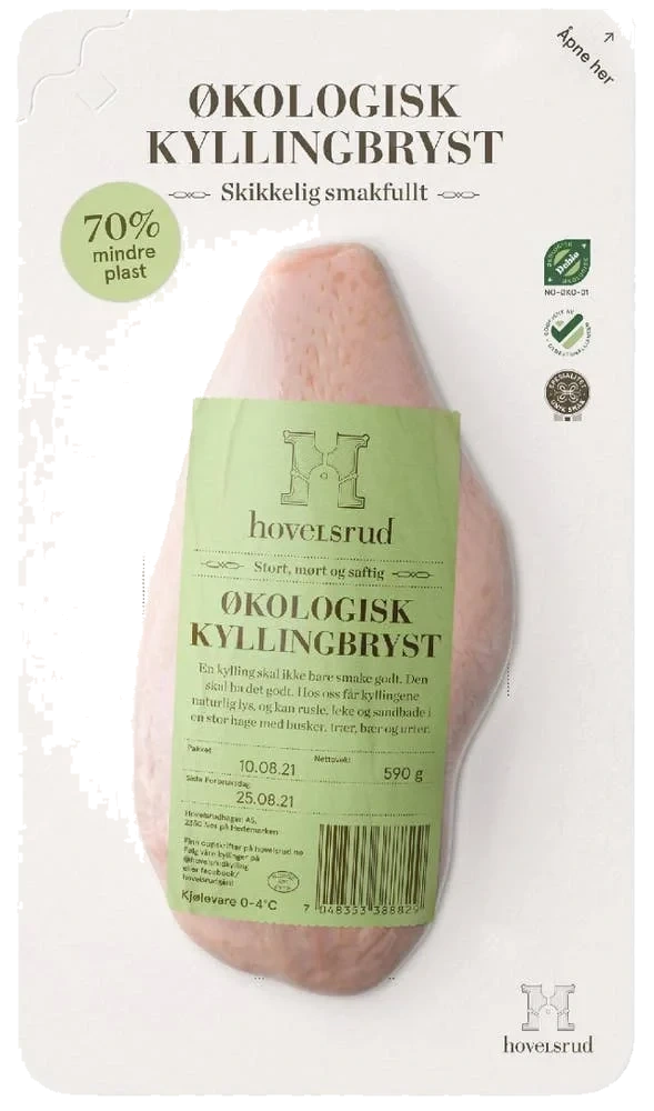 Kyllingbryst Økologisk Hovelsrud