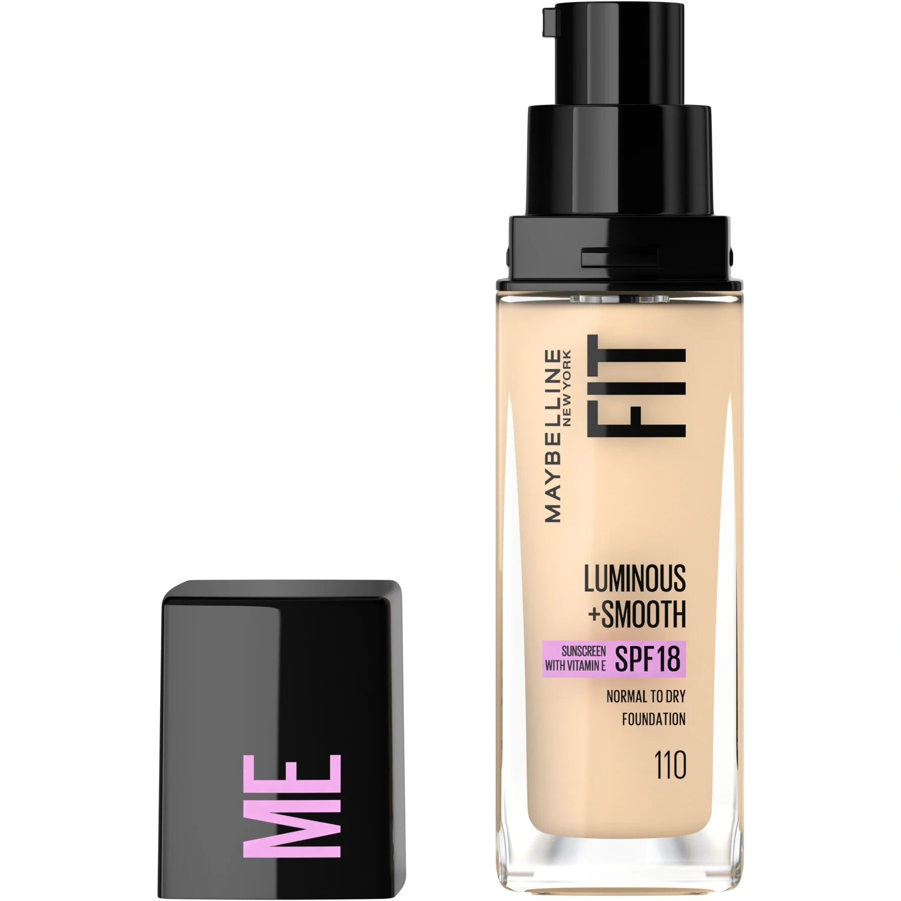 Maybelline Fit Me Luminous & Smooth Foundation Porcelain 110