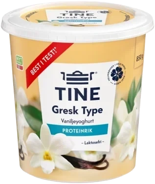 Yoghurt Gresk Type Vanilje 850g Tine