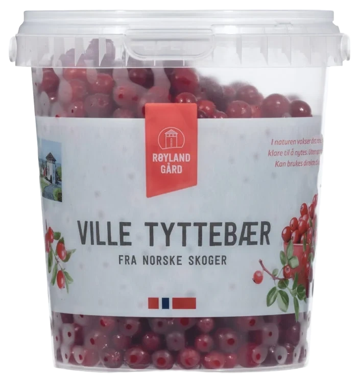 Røyland Gård Norske Ville Tyttebær 400g