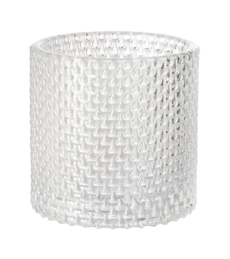 Duni Lysholder calm clear 80x80mm glass