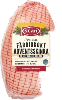 Adventsskinka kokt