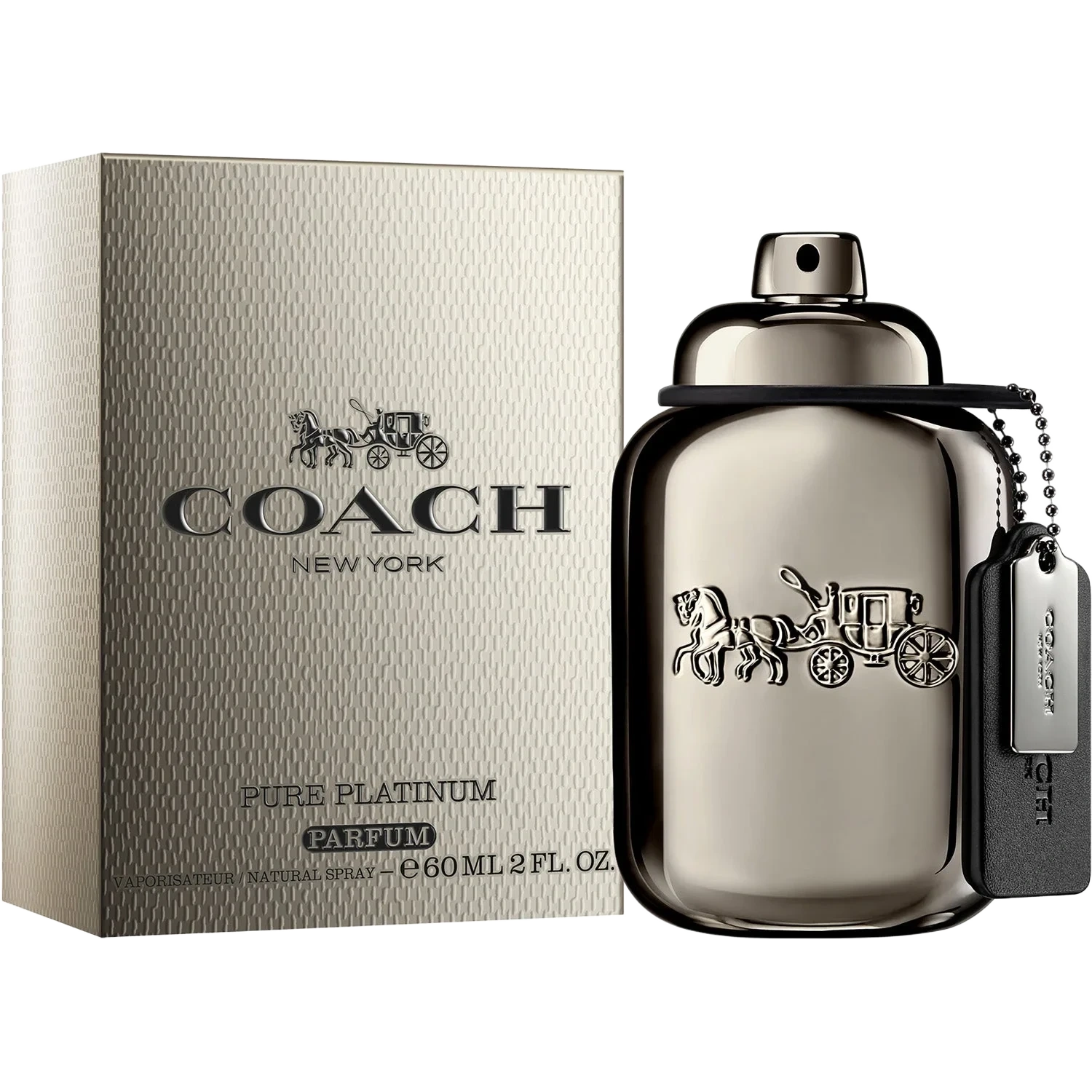 Coach Pure Platinum Parfum 60 ml