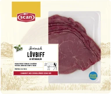 Scan Lövbiff skivad