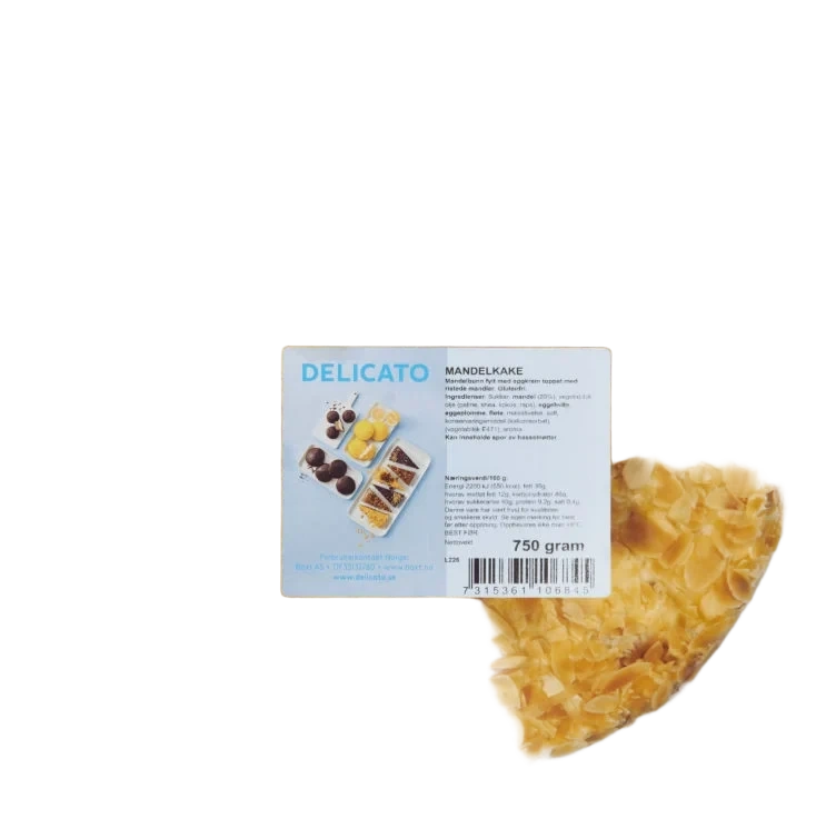Mandelkake 750g Delicato