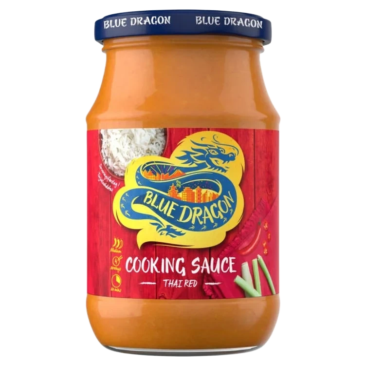 Thai Red Curry Cooking Sauce 370g Blue Dragon