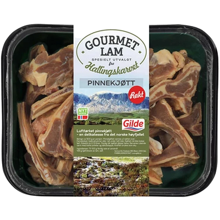 Pinnekjøtt av gourmetlam røkt  4xca1,5kg   kg