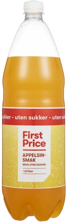 Brus Appelsinsmak Light 1,5l First Price