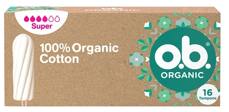 O.b.® Organic Super 16stk