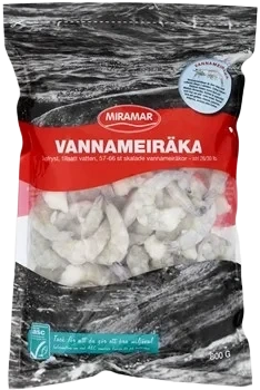 Vannameiräka utan skal 26/30 - ASC